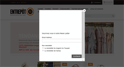 Desktop Screenshot of entrepot-202.com